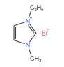 1-乙基-3-甲基咪唑溴鹽結構式